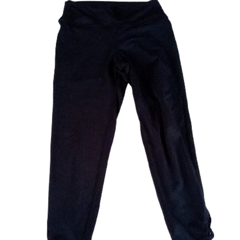 ---  Girl's Black Leggings Fits Size 14